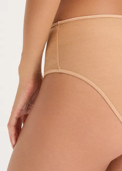 Maxislip mit schimmerndem Material, bonprix