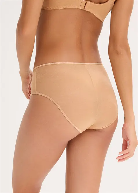 Slip Maxi avec matière brillante, bonprix