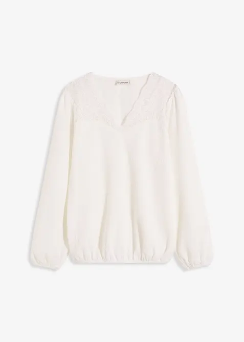 Blouse manches longues, bonprix