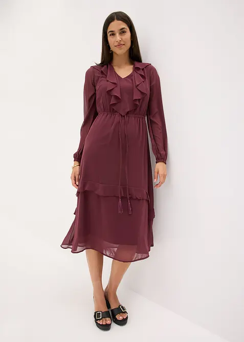 Robe midi, bonprix
