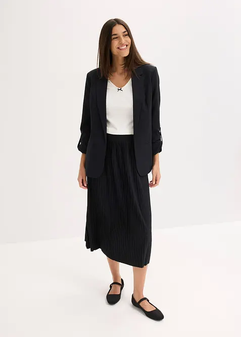 Jersey-Rock aus fließendem Viskose-Mix, bonprix