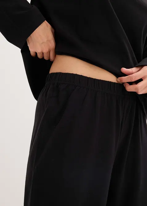 Weit geschnittener Loungewear Hausanzug aus weicher Baumwolle, bonprix