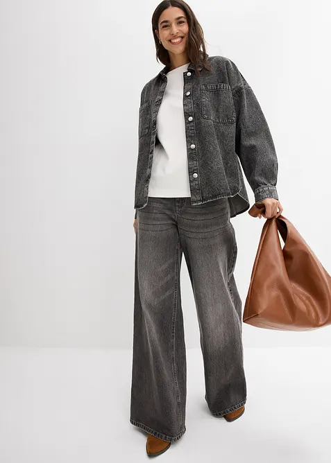 Shirt aus reiner Baumwolle, bonprix