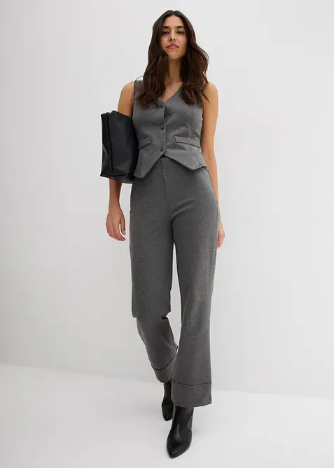 Gilet sans manches en viscose mélangée, bonprix