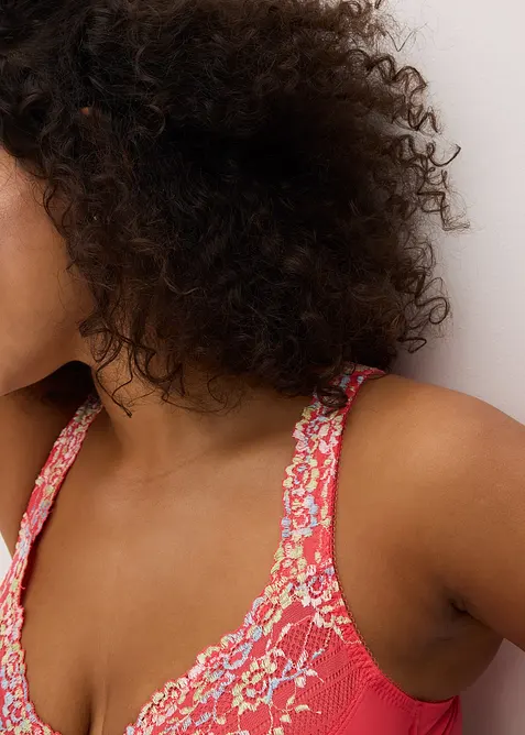 Lot de 2 soutiens-gorge à armatures et dentelle, bonprix