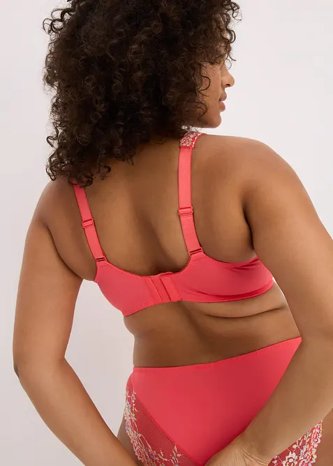 Lot de 2 soutiens-gorge à armatures et dentelle, bonprix