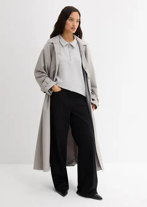 Twillhose mit Bügelfalte aus reiner Baumwolle, bonprix