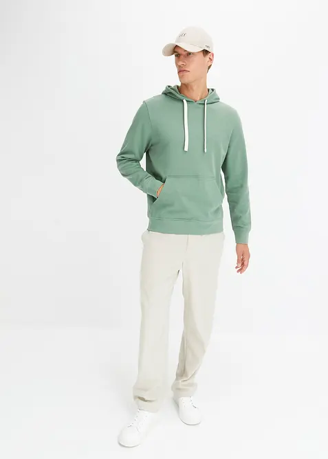 Sweat à capuche 100% coton, bonprix