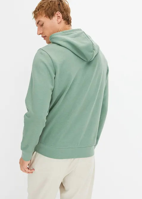 Sweat à capuche 100% coton, bonprix