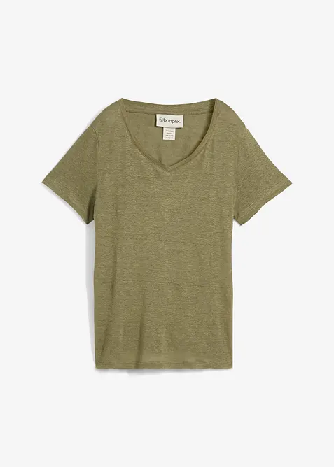 Shirt aus reinem Leinen, bonprix