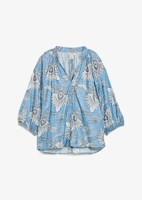 Blouse douce en viscose mélangée, bonprix