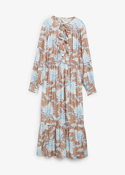 Maxikleid aus feinem Viskose-Mix, bonprix