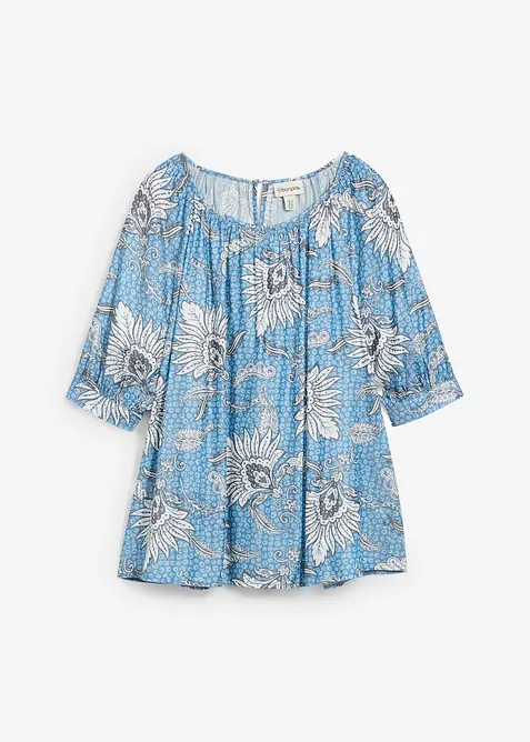 Blouse en fine viscose mélangée, bonprix