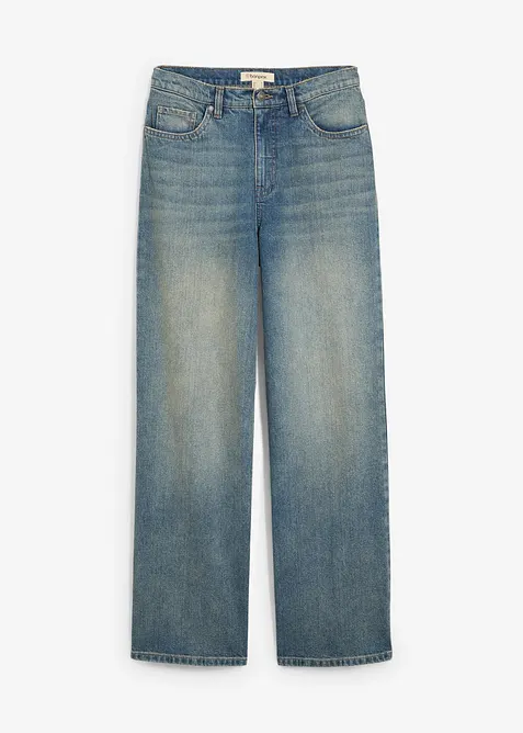 Jean large taille haute, bonprix