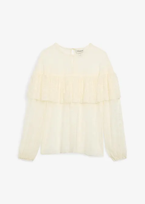 Blouse en dentelle, bonprix