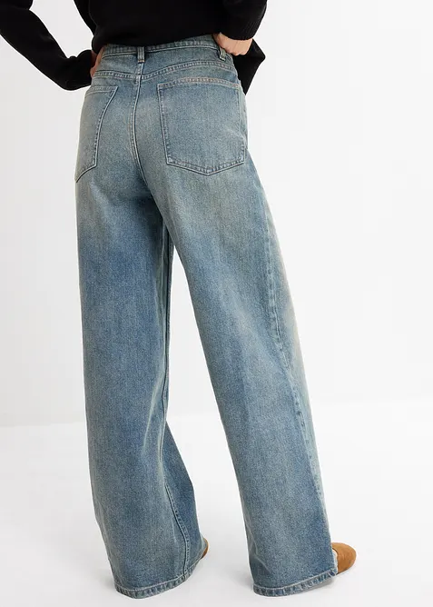 Jean large taille haute, bonprix