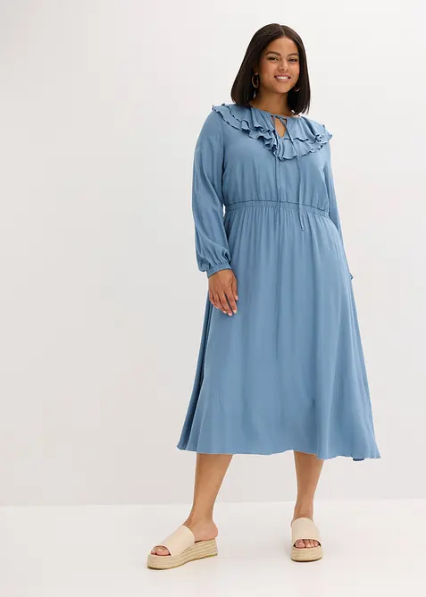 Robe longue en viscose fluide, bonprix