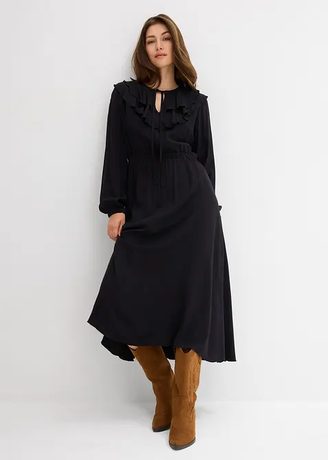 Maxikleid aus fließender Viskose, bonprix