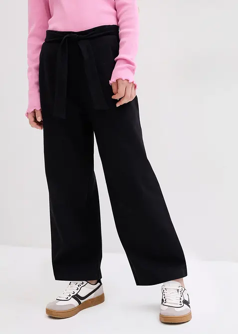 Jupe-culotte en coton avec taille élastiquée, bonprix