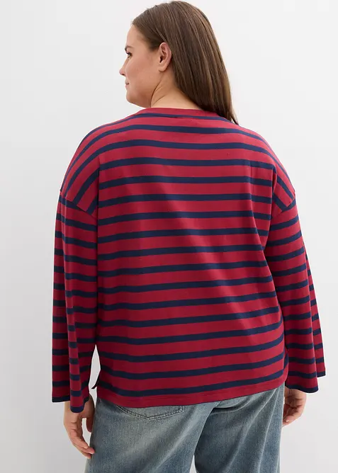 T-shirt marinière 100% coton, bonprix