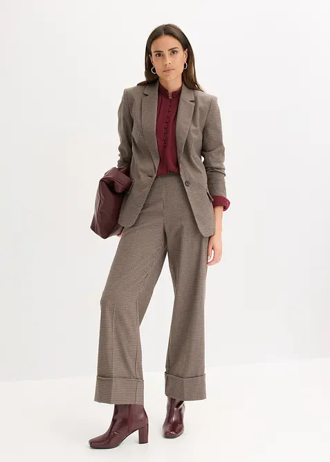 Blazer à carreaux, bonprix