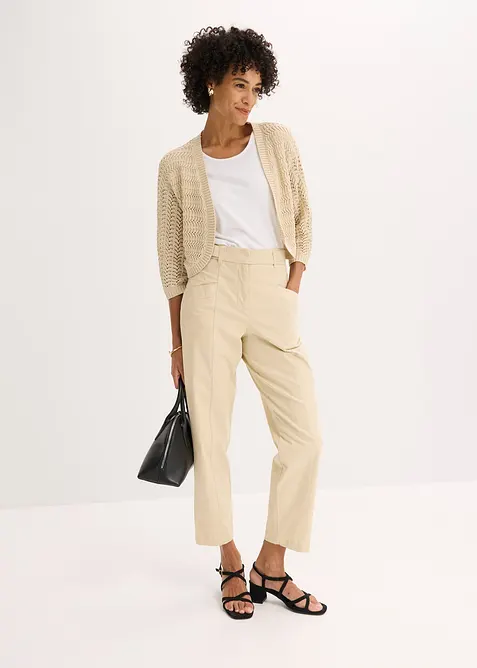 Boléro en crochet, manches coudes, bonprix