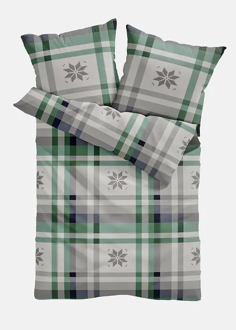 Bettwäsche mit Karos, bonprix