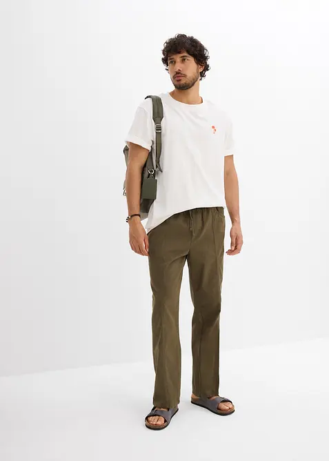 Classic Fit Schlupfhose mit Komfortbund, Straight, bonprix