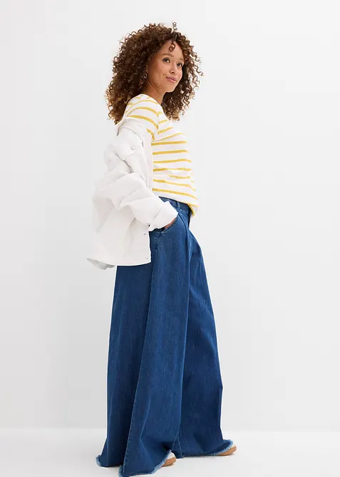 Langarmshirt mit reiner Bio-Baumwolle, bonprix