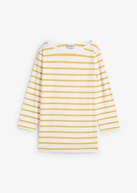 Langarmshirt mit reiner Bio-Baumwolle, bonprix