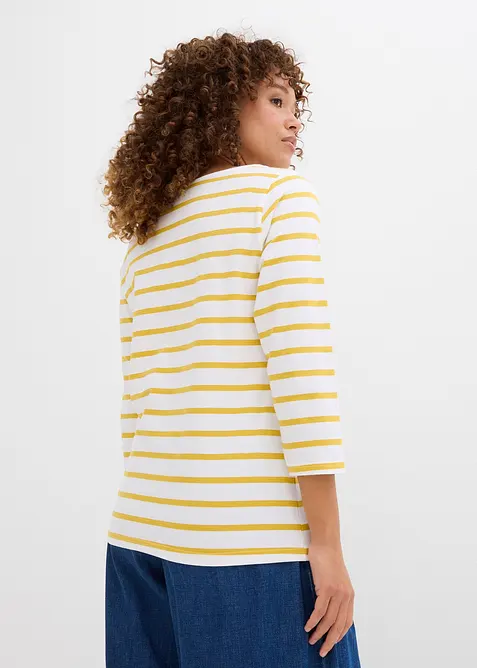 Langarmshirt mit reiner Bio-Baumwolle, bonprix