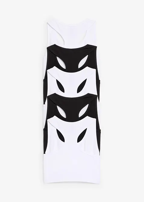 Lot de 5 brassières avec coton doux, bonprix