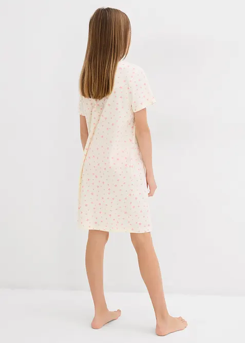 Nachthemd aus reiner Bio-Baumwolle (3er Pack), bonprix