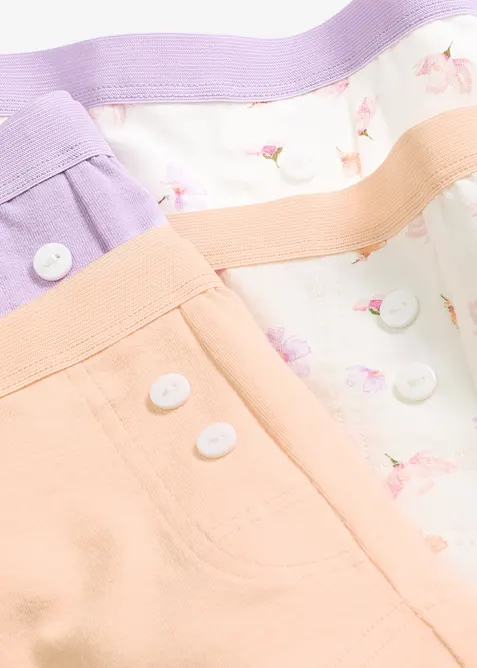 Damen Boxer mit komfortabler Baumwolle (4er Pack), bonprix