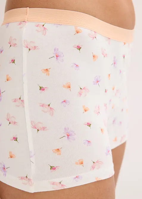 Damen Boxer mit komfortabler Baumwolle (4er Pack), bonprix