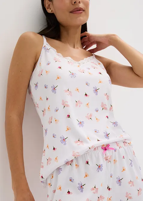 Shorty aus Rippe, bonprix