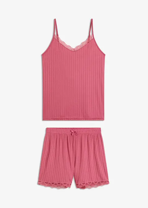 Shorty aus weichem Pointelle-Jersey, bonprix