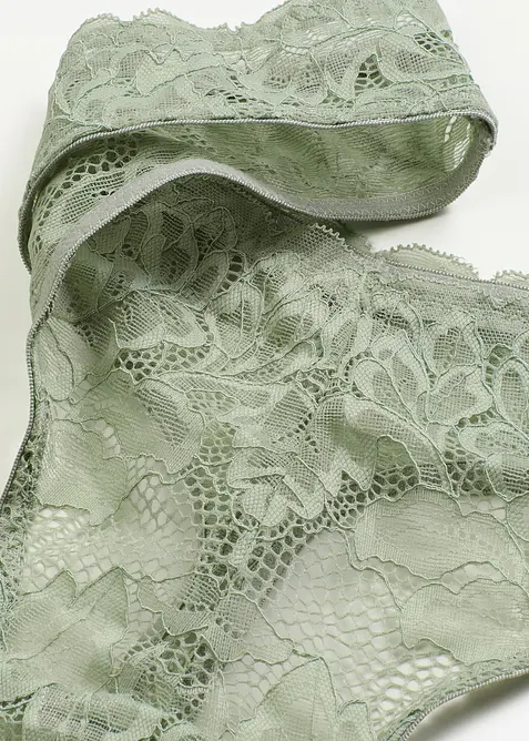 V-String mit floraler Spitze, bonprix