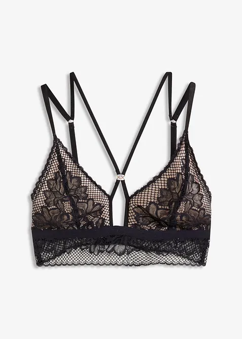 Bralette mit edler Spitze, bonprix