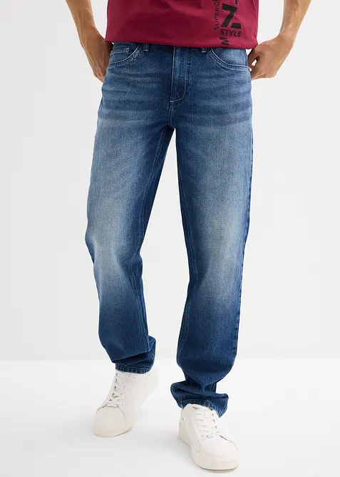 Regular Fit Stretch-Jeans, Straight, bonprix