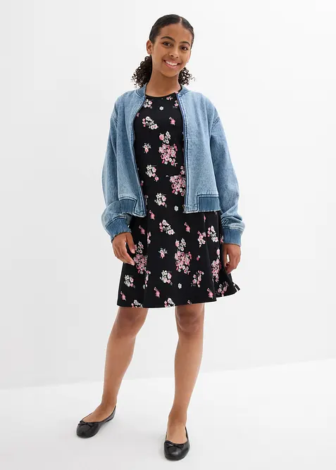 Robe en jersey coton extensible, bonprix