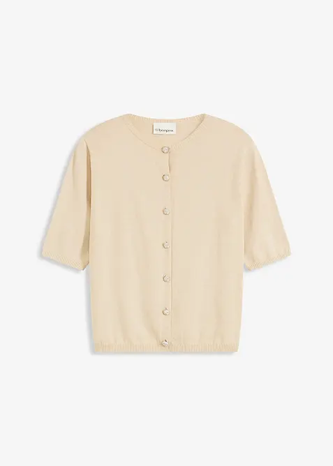 Feinstrickjacke aus feinem Viskose-Mix, bonprix