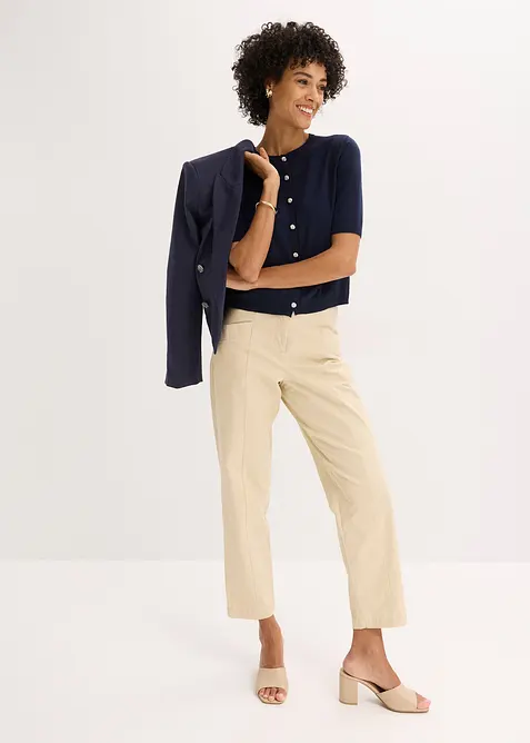 Feinstrickjacke aus feinem Viskose-Mix, bonprix