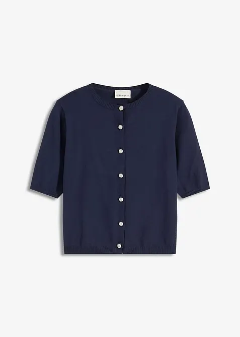 Feinstrickjacke aus feinem Viskose-Mix, bonprix