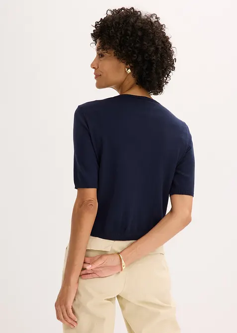 Feinstrickjacke aus feinem Viskose-Mix, bonprix