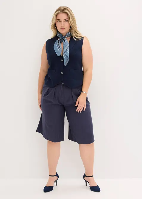 Bermuda à pinces, bonprix