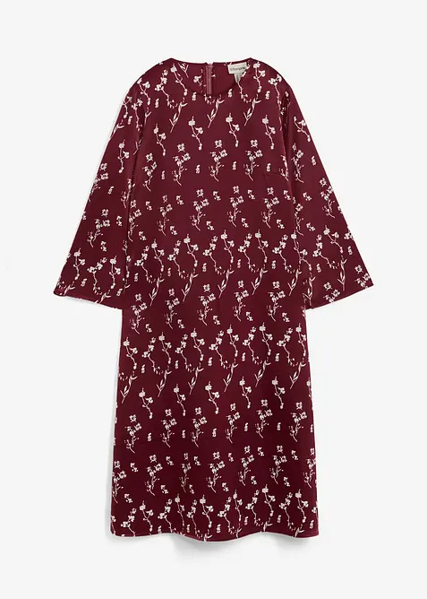 Florales Midikleid aus reiner Viskose, bonprix