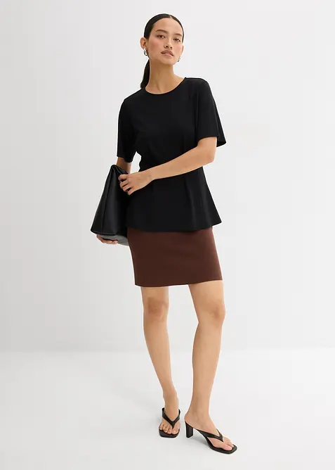 Strickrock aus Viskose-Mix, bonprix