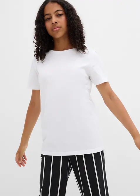 Lot de 3 T-shirts 100% coton, bonprix