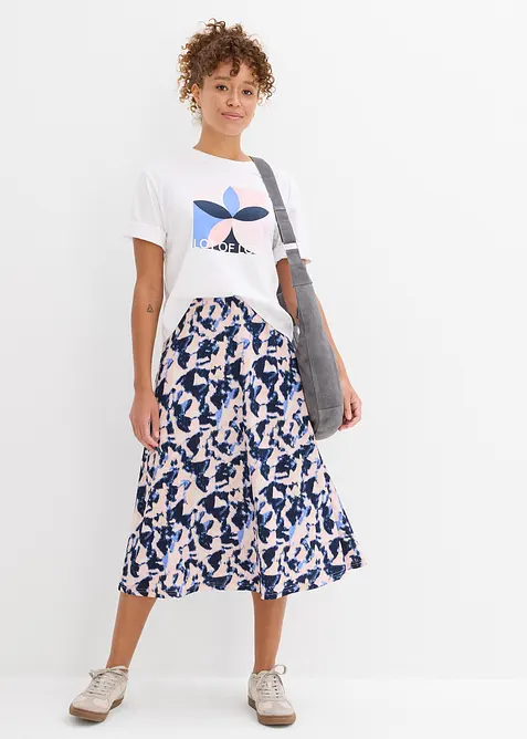 T-Shirt aus reiner Baumwolle, bonprix